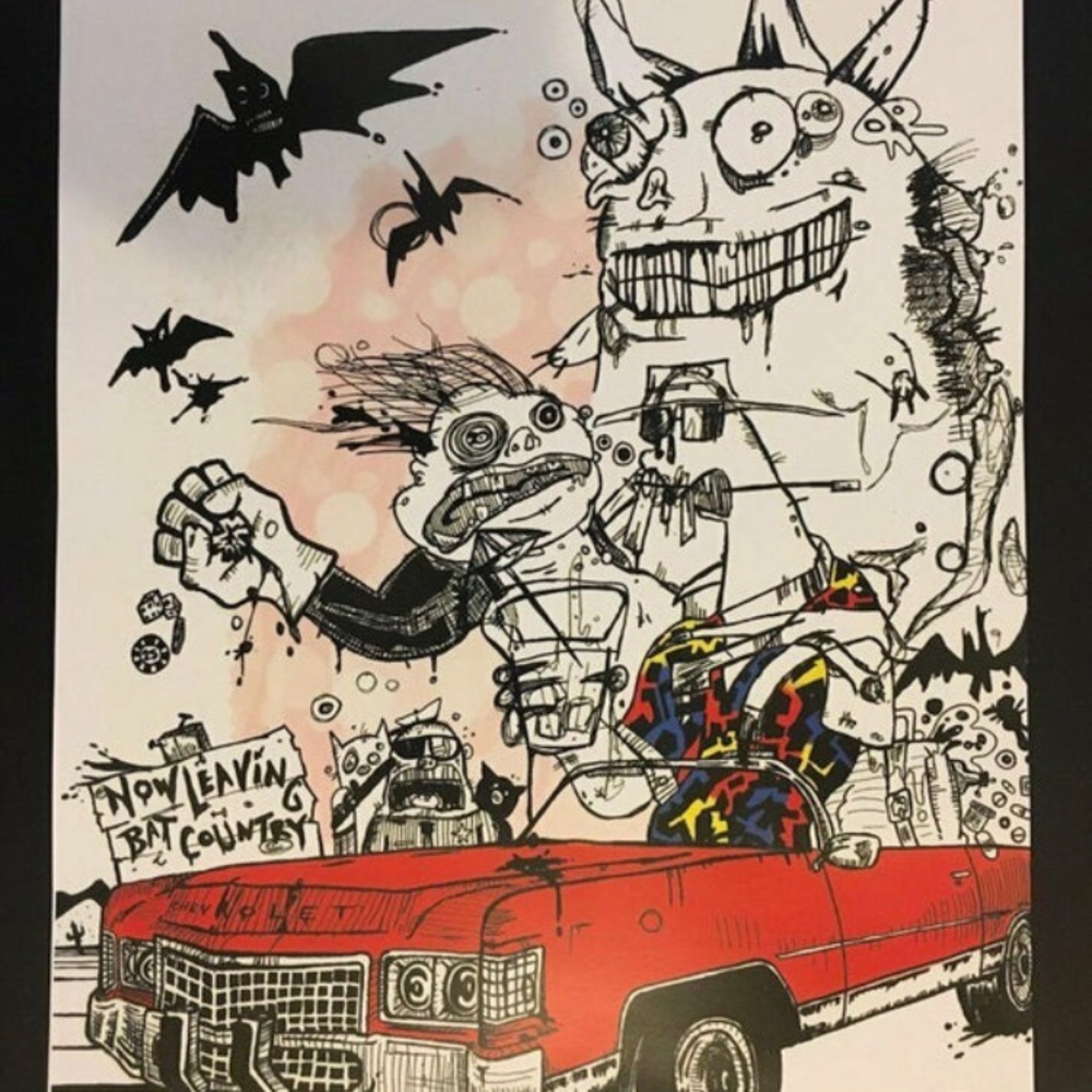 Fear and Loathing in Las Vegas 11 x 17 Art Print